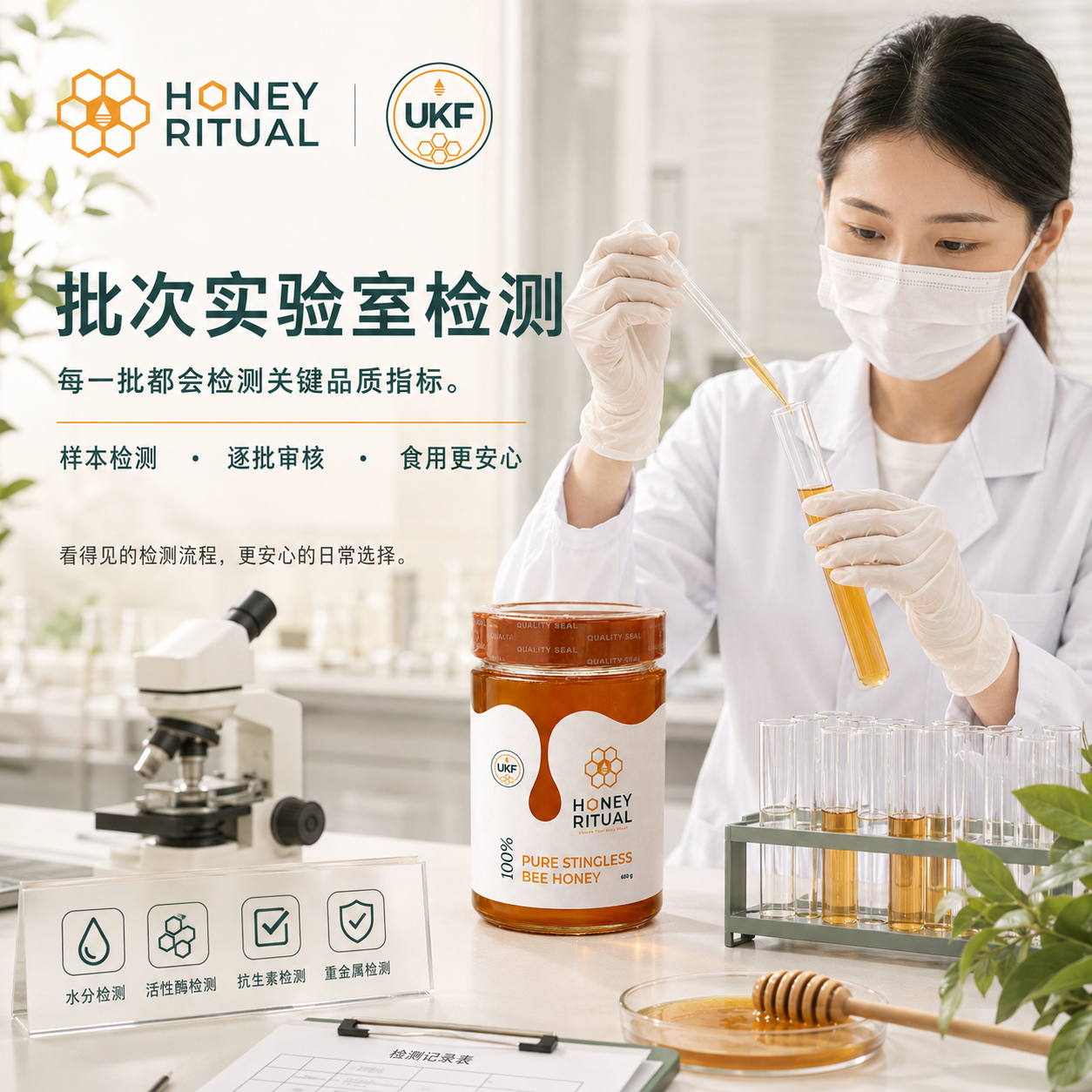 Stingless Bee Honey 100% Pure
