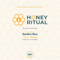 Honey Ritual Sachet Box — 7 g × 7 — raw Malaysian kelulut honey